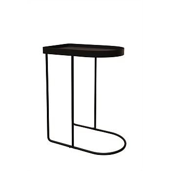 Lana Sofa Side Table - Black