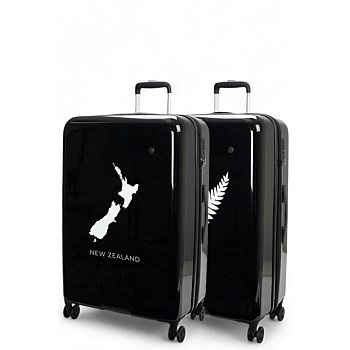 Caselite NZ Map/Fern 77cm & 77cm Hardside Luggage Set