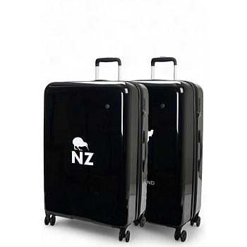 Caselite NZ Map/Kiwi 77cm & 77cm Hardside Luggage Set