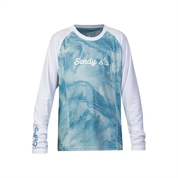 Sendy Kids Mist Long Sleeve MTB Jersey