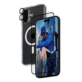 PanzerGlass 3-in-1 Bundle - iPhone 16 Plus