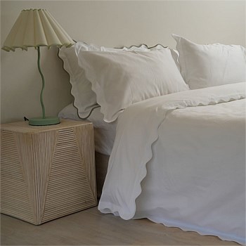 Celine Duvet Set- White