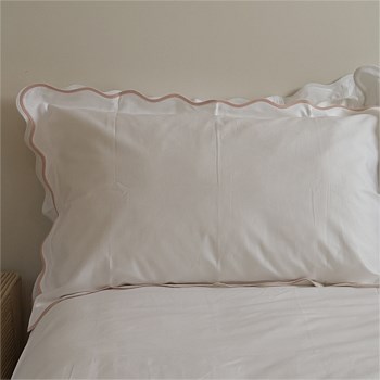 Celine Pillowcase Pair- Blush