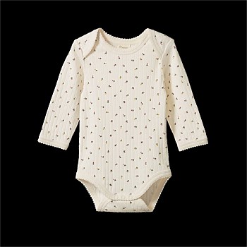 L/S BODYSUIT POINTELLE