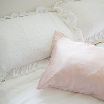 100% Pure Silk Pillowcase Pair - Blush