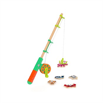 Wooden Treasure Fishing Game