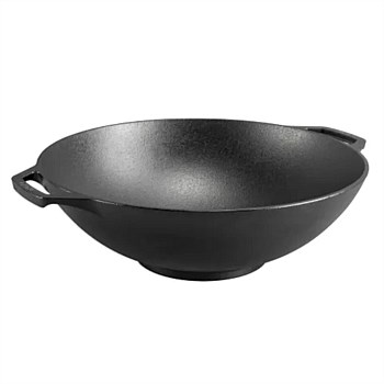 Cast Iron Wok | 35.5cm