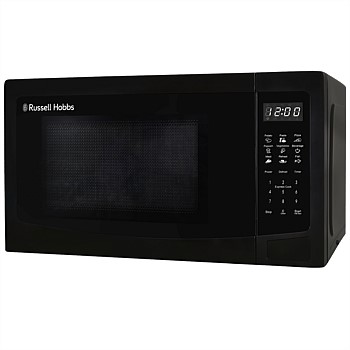 Family Size Digital Microwave - Black